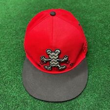 Disney Parks Mickey Embroidered Adult Ball Cap Hat Snapback Genuine Red NWT picture