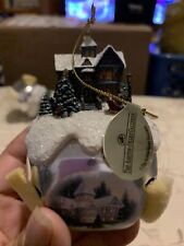 ASHTON-DRAKE PURRFECT CHRISTMAS SLEIGH BELL ORNAMENT SET OF 3 Homes picture