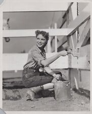 Janet Leigh (1940s) ❤️ Beauty Young Hollywood Actress - Vintage Photo K 164 picture