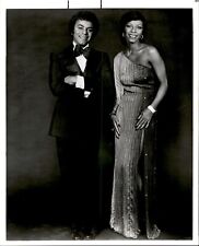 LG980 1979 Original Photo JOHNNY MATHIS NATALIE COLE SING SMALL WORLD Music Duet picture