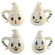 New Johanna Parker Ghost Teacups with Lids Set of 4 picture