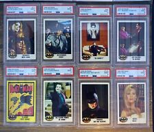Lot Of 8 1989 Batman PSA9 Graded Cards picture