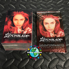 WITCHBLADE COMPLETE 81-CARD PREMIUM TRADING CARDS SET 2002 INKWORKS witch blade picture