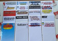 Huge Blank Sketch Cover Lot Of 40  X-men Batman Spawn Avengers Indys and More  picture