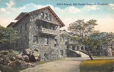 Girl's School, Mid-Pacific Institute, Hawaii Territory, Early Postcard, Unused  picture