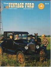 1917-1921 FORDS - VINTAGE FORD MAGAZINE 1987 - THE MODEL CLUB AMERICA, DAIRYLAND picture