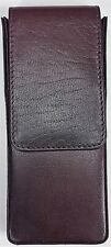 Girologio Triple Magnetic Closure Pen Case in Oxblood - NEW picture