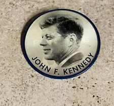 Vintage Holographic John F. Kennedy JFK Man for the 60s Campaign Pin picture