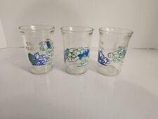 Vintage Tom and Jerry Welch's Collectible Jelly Jar Glass Set of 3, 1991 picture
