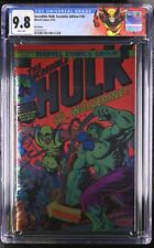 Incredible Hulk: Facsimile Edition #181 CGC 9.8 (Marvel 2023) FOIL  Custom Label picture