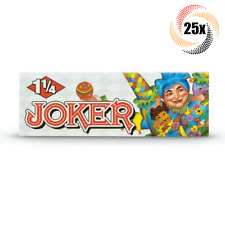 25x Packs Joker Rolling Papers 1 1/4 | 24 Papers Each | + 2 Free Rolling Tubes picture