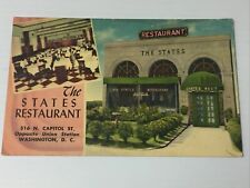 Vintage ~The States Restaurant in Washington D.C.~ Close to the Union Station #3 picture