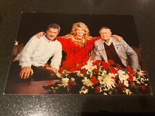DEIDRE HALL signed photo - pictured with ALEX TREBEK and HUGH HEFNER picture