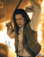 BRAD PITT SIGNED AUTOGRAPH 11X14 PHOTO INTERVIEW WITH THE VAMPIRE BECKETT BAS picture