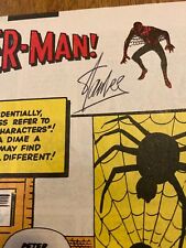 STAN LEE AUTOGRAPHED Spider-Man Classics #1 (VG) picture