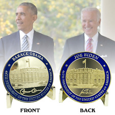 A-013 President Obama 44 and President Biden 46 Presidential Combination Challen picture