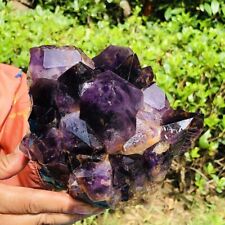 5.72LB Natural Amethyst Cluster Quartz Crystal Rare Mineral Specimen Heals 307 picture