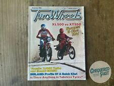 Vintage Dec 1982 TWO WHEELS Magazine Motorcycle XL500 vs. XT550 XJ650 Turbo picture