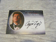 Vampire Diaries Season 3 Trading Card A20 Casper Zafer as Finn Autograph picture
