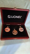 Lionel Trains Three Pocket Watch Collector's Set picture