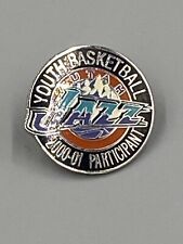 Vintage 2000-2001 Jazz Youth Basketball Participant Lapel Pin picture