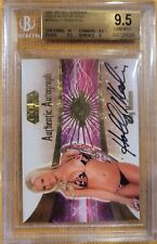 2007 Benchwarmer Gold Edition Autographs #8 HOLLY MADISON BGS 9.5 GEM MINT picture