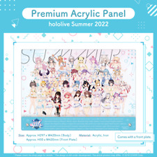 Hololive Summer 2022 Premium Acrylic Panel Shiny Wave Ver. picture