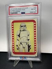 1977 Star Wars Sticker #43 Stormtrooper - Tool of the Empire PSA 8 NM-MT picture