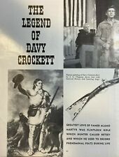 1955 Legend of Davy Crockett illustrated picture