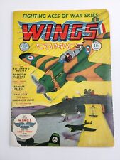 Wings Comics #1 Fiction House 1940 Golden Age Aviation War - First Issue picture