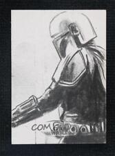 2021 Topps Star Wars Battle Plans Sketch Cards 1/1 Unknown Artist Auto jk0 picture