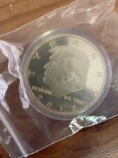 2017 Donald Trump Tyrant gold 50 Cent piece picture