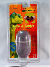 RARE 2000 Walt Disney DINOSAUR Ooze-A-Saurs Egg MIP/MIB Sealed - PURPLE Egg picture