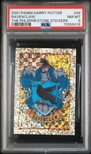 Ravenclaw 2001 Panini The Philosopher's Stone Stickers PSA 8 #99 picture