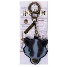 Harry Potter Hufflepuff House Textured Keychain by Bioworld NWT picture