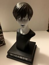 Junji Ito hand-sculpted figure by artist Marin White Eyed Boy picture