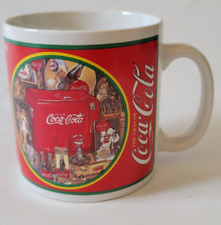 Vintage 1995 Coca Cola Coffee Mug The Eras Of Coca-Cola 1940-1950 History picture
