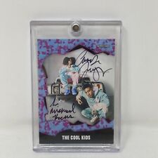 Rapper Cards THE COOL KIDS Autographed 81/100 picture