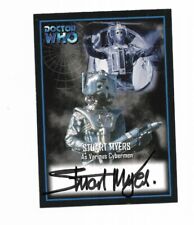 2001 Doctor Who The Definitive 2 ~ Autograph Card ~ AU3  Stuart Myers picture