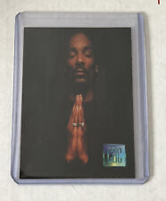 1998 Dada Footwear Collectible Artist Cards Platinum RC #SNDO Snoop Dogg (error) picture