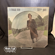 Elton John A Single Man Used Vinyl Record picture