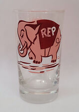 Vintage 1952 Republican Convention Glass, Cup Eisenhower, Chicago LaSalle Hotel picture