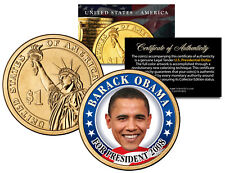 BARACK OBAMA FOR PRESIDENT 2008 Rare Campaign Issue Presidential $1 Dollar Coin picture