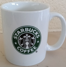 Starbucks 2006 Ceramic 2-Sided Green Mermaid Logo 12 oz. Coffee Cup Mug picture
