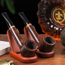 Classic Bruyere Pipe Handmade Solid Wood Long Straight Pipe Tobacco Pipes picture