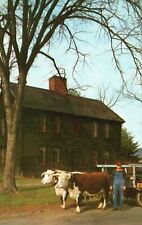 Postcard Sheldon Hawks House Deerfield Massachusetts MA Walter H. Miller Pub. picture