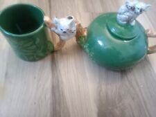 Vintage bergschrund Ceramic Koala Bear Teapot And Mug Set picture