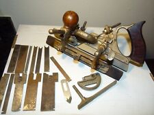 GOOD STANLEY  45 PLANE WITH ALL MOST NEEDED PARTS AND A SOLID GROUP OF CUTTERS picture