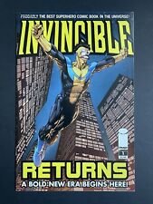 Invincible Returns 1 1st Grand Regent Thragg Image Comics Kirkman Ottley VF/M picture