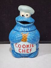 RARE Vintage Cookie Monster Cookie Jar Muppet's Cookie Chef Demand Marketing picture